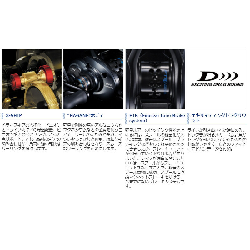 シマノ Slx Bfs Xg Left 弓手 ベイトボビン 21年間青写真 Alstoncompany Com