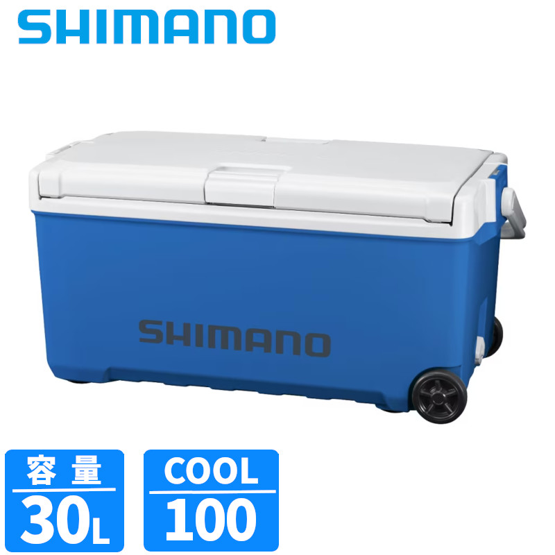 【現品限り】 シマノ クーラーボックス ユニフリーズ BS 30L キャスター スカイブルー ND-630Z クーラーボックス｜釣具のポイント 店