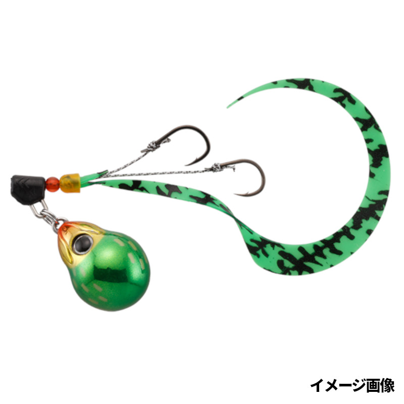 【3点購入で最大P28倍＆お得なクーポン配布中！】【現品限り】 ジャッカル タイラバ TGビンビンスイッチ キャンディ 200g F-0155 グリーンゴールド