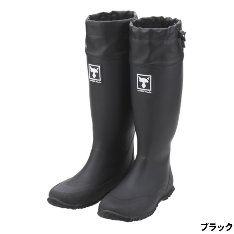 新品登場 ジャッカル フットウェア パッカブルブーツ M オリーブ