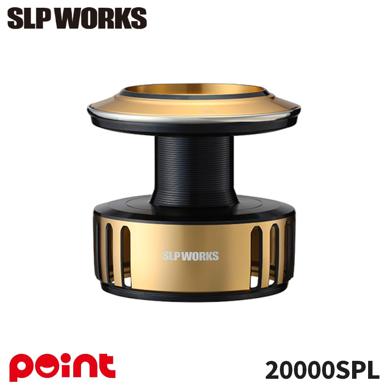SLPワークス SLPW ダイワ リールパーツ 25ソルティガスプール 20000SPL/ゴールド・ネイビー|釣具のポイント 店