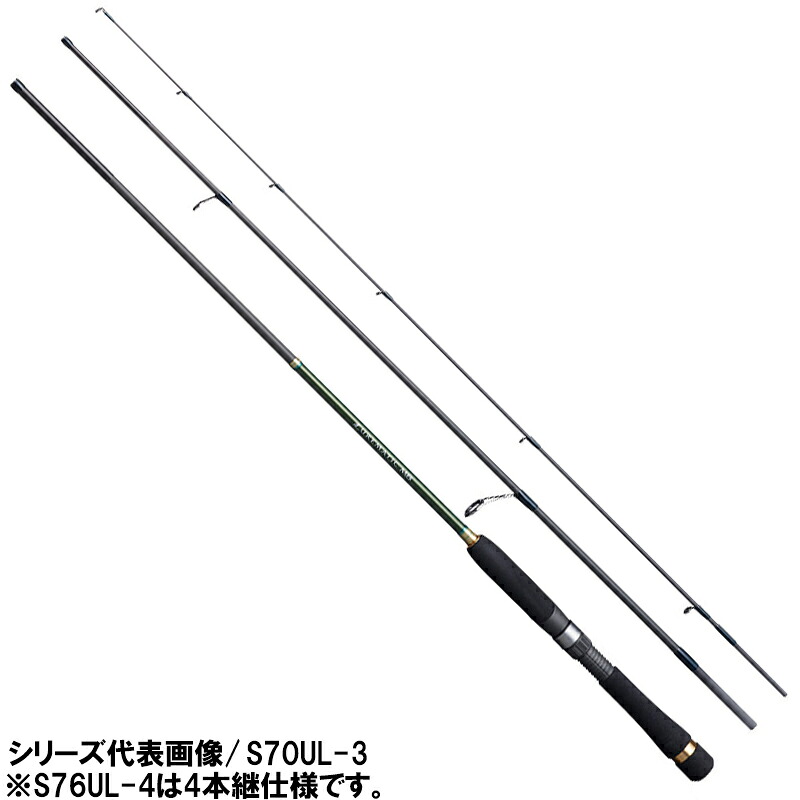 シマノ アジングロッド ルアーマチック MB S76UL-4(モバイルロッド)|釣具のポイント 店