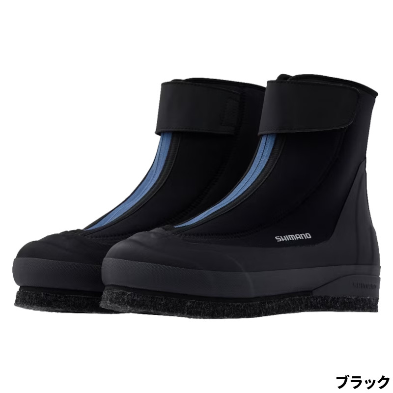シマノ 鮎GAME ウェットシューズ カットフェルト 中丸 28.0cm ブラック FS-04XX