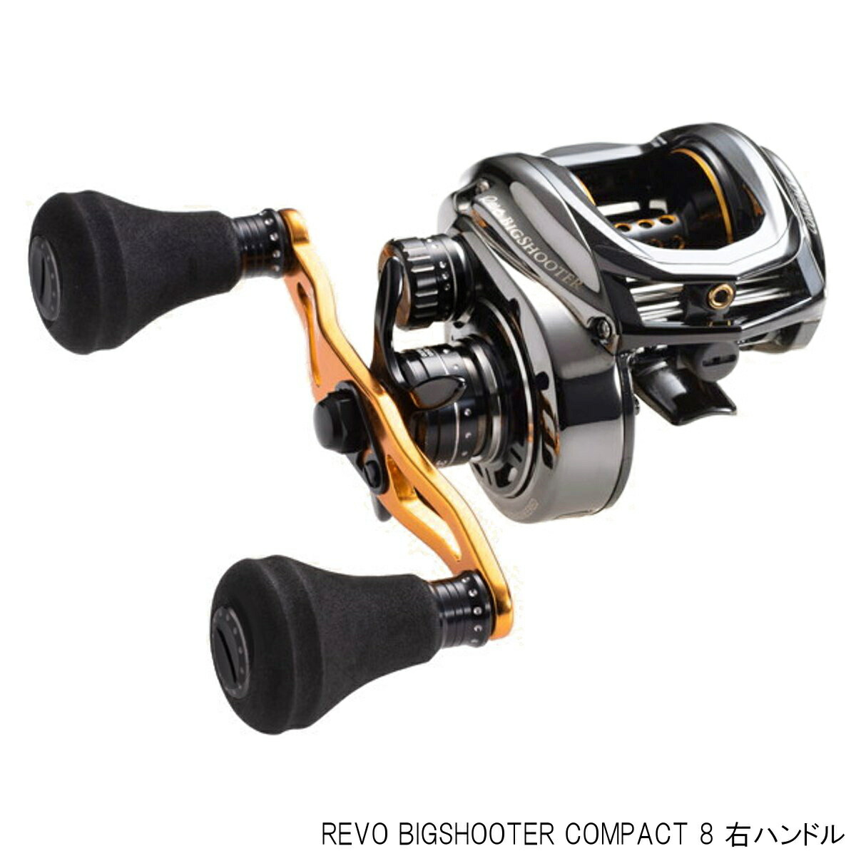 右ハンドル ベイトリール 釣具のポイント Compact Revo ポイント Bigshooter フィッシング 店ベイトリール 釣具のポイント Bigshooter 8