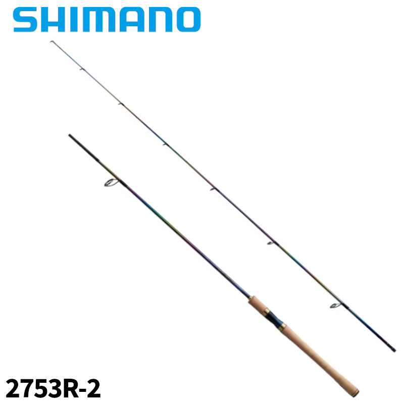 シマノ 23 ワールドシャウラ リミテッド 2753R-2 バスロッド【大型商品】※単品注文限定、別商品との同梱不可。ご注文時は自動キャンセル対応。｜釣具のポイント 店