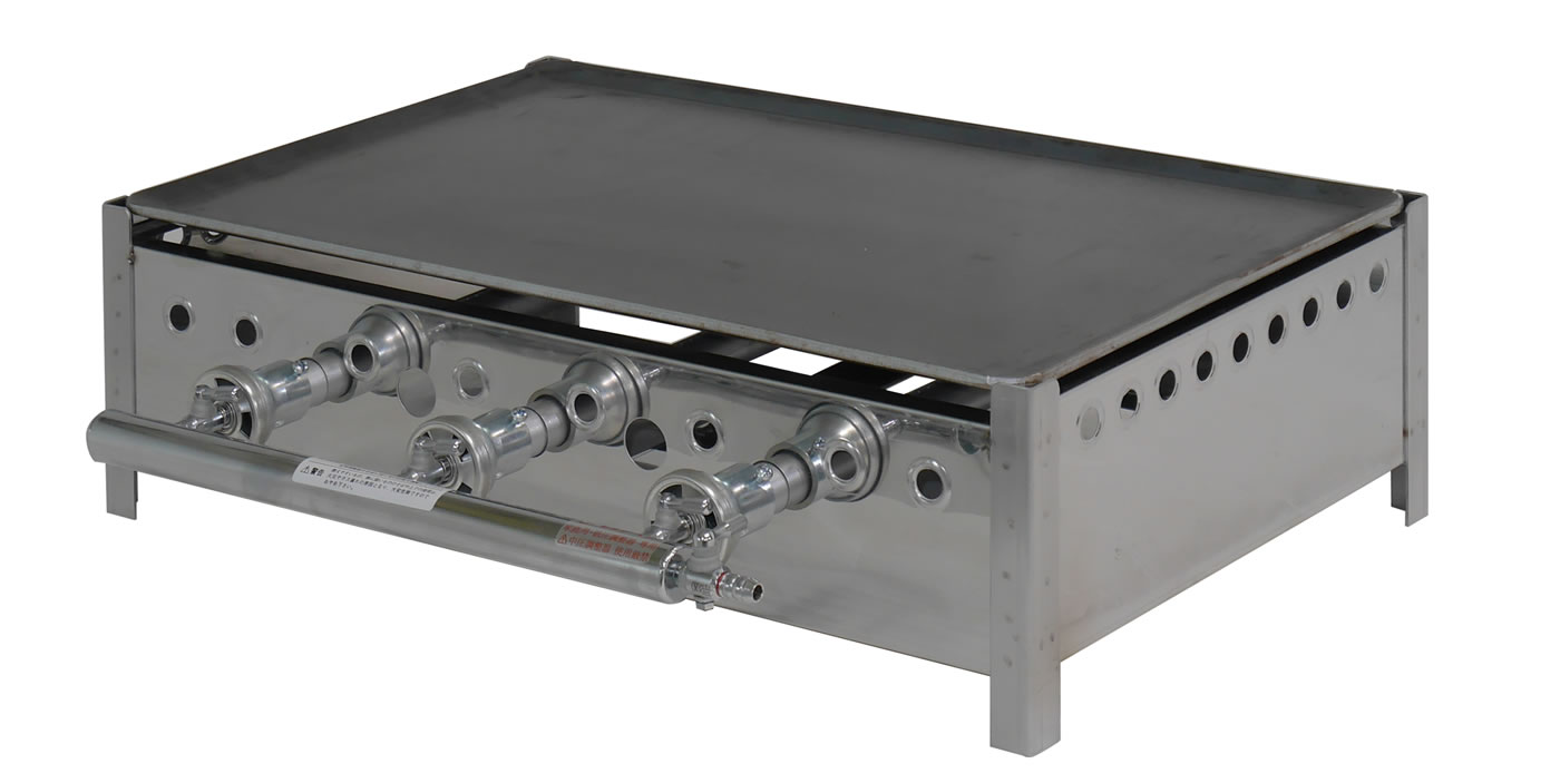 TS-60 御勤め用 押しつける鉄板焼  13A(都市屁っ放り)（屁っ放り繋ぎ合わせる口9.5粍）