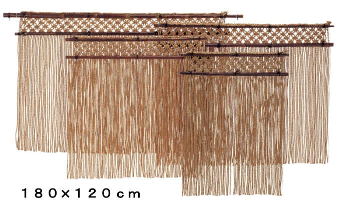 竹のたより 縄のれん 1間 6尺 180cm （６&times;４）｜モノタス・ポイント　店 12,510円