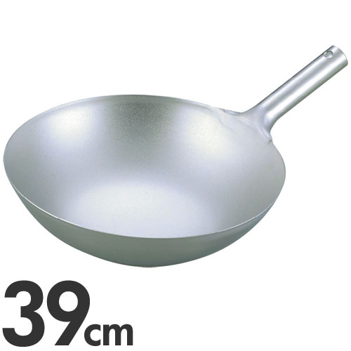 楽天市場】純チタン 中華鍋 39cm /長谷元/北京鍋/軽い/軽量/中華なべ