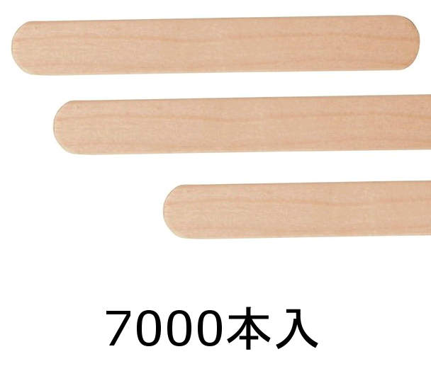 神堂 竹のたより 木製 アイススティック 114mm 幅広タイプ 7000本