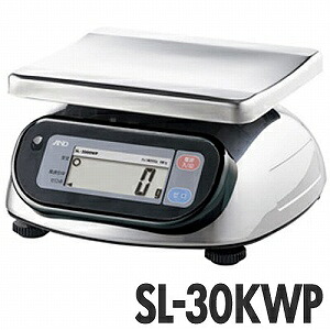 A&D 天秤(天びん)・台はかり・分析機器 防塵・防水デジタルはかり SL-30KWP