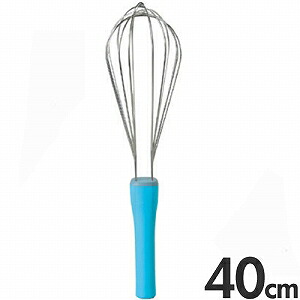 長谷川化学工業 抗菌 泡立て ツーライン 40cm AG40-7 ブルー