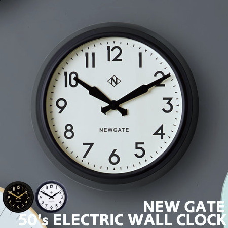 楽天市場】NEW GATE ニューゲート：50's electric wall clock（50's
