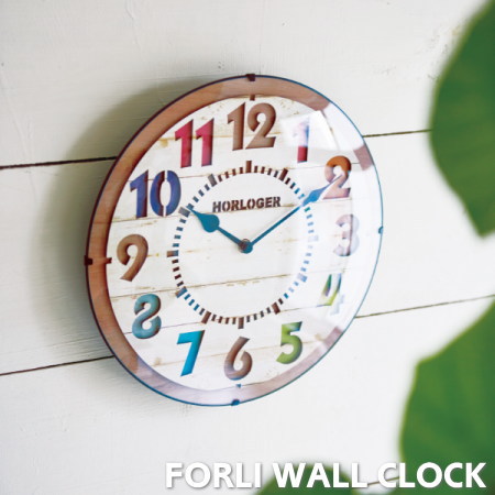楽天市場】【壁掛け時計】FORLI フォルリ 壁掛け時計 壁掛け