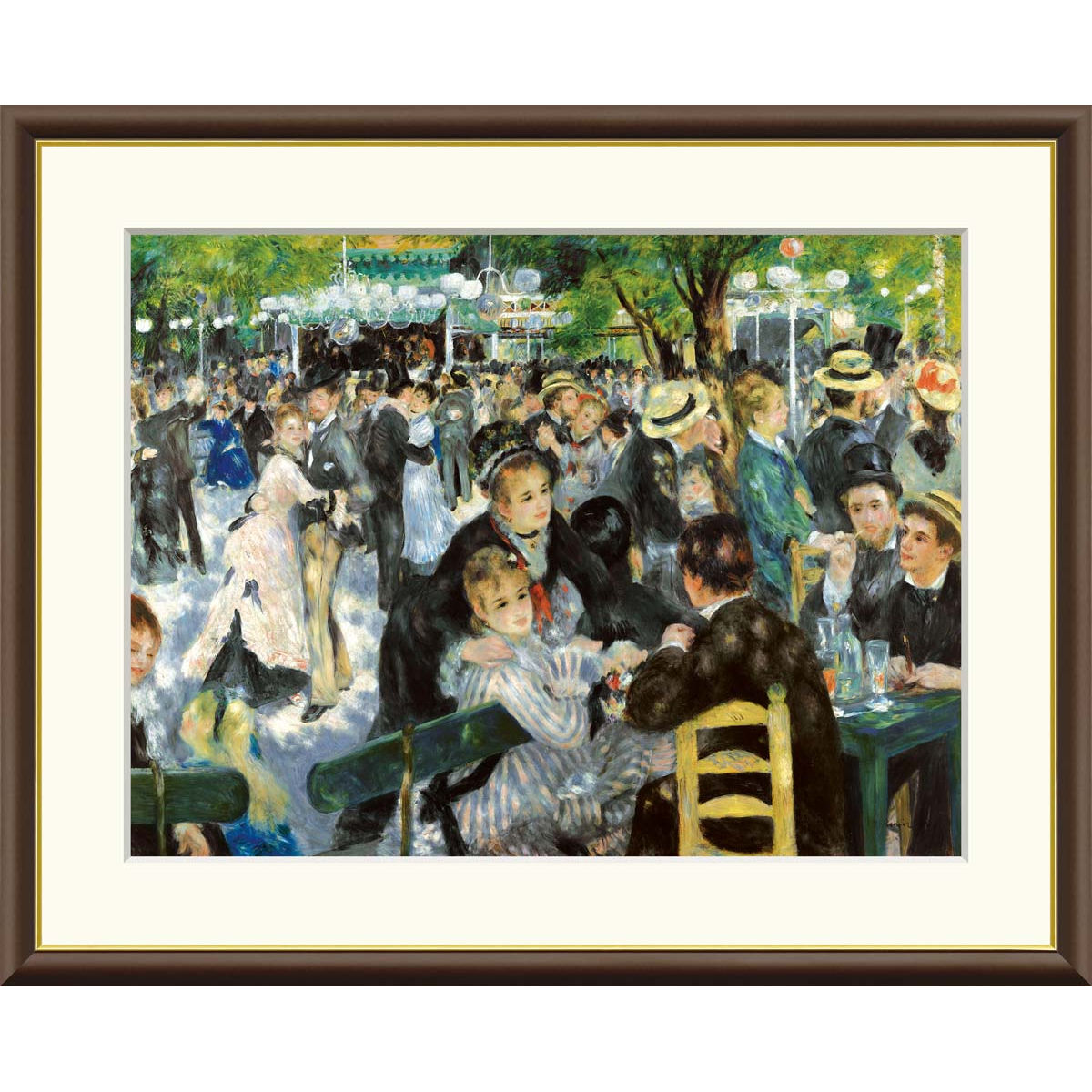 絵画 オーギュスト・ルノワール 舞踏会リマスターアート社23/100枚限定品 0e8cad980f79470daaddecc48be297