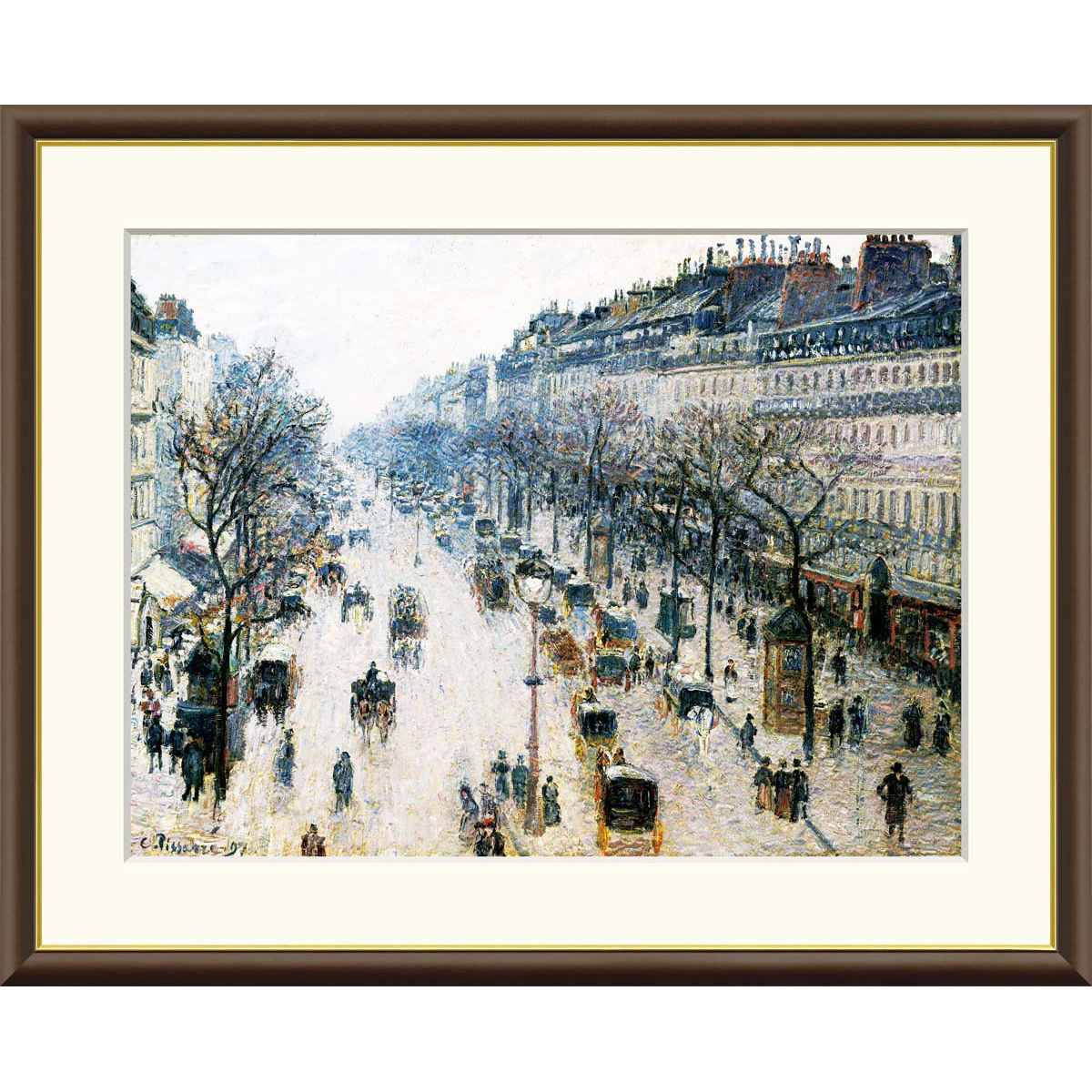 楽天市場】絵画 世界の名画 ヴェルサイユ大通りとエッフェル塔