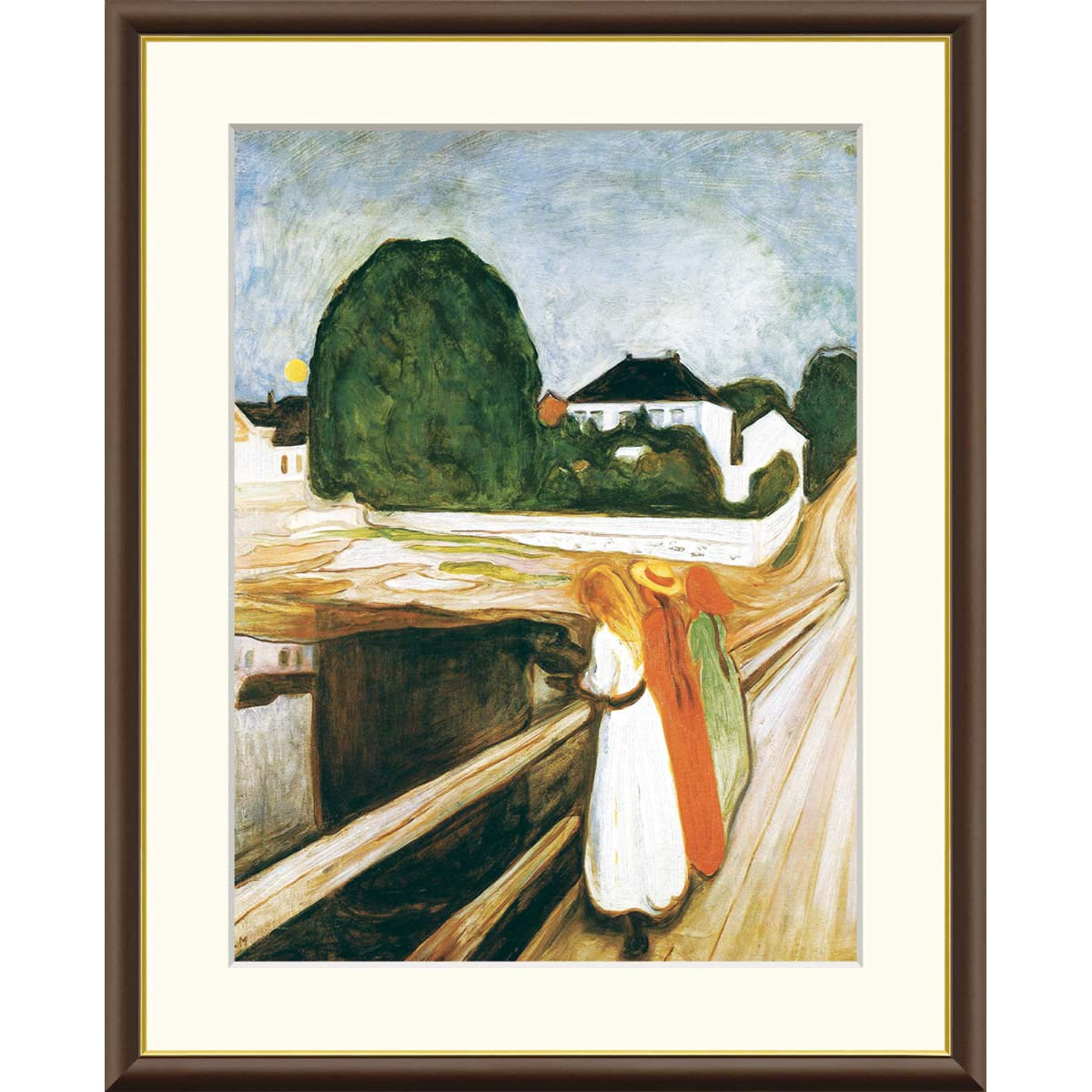 楽天市場】有名 画家 ムンク 桟橋の上の女たち エドヴァルド・ムンク