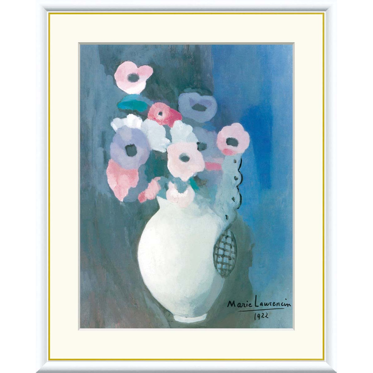 楽天市場】絵画 世界の名画 バラの女 マリー・ローランサン 額入り