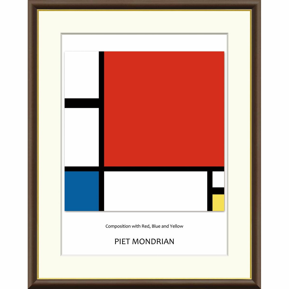 Piet Mondrian モンドリアン 赤と灰のコンポジション 1932額縁付 楽天市場】絵画 インテリア モンドリアン・赤と灰のコン