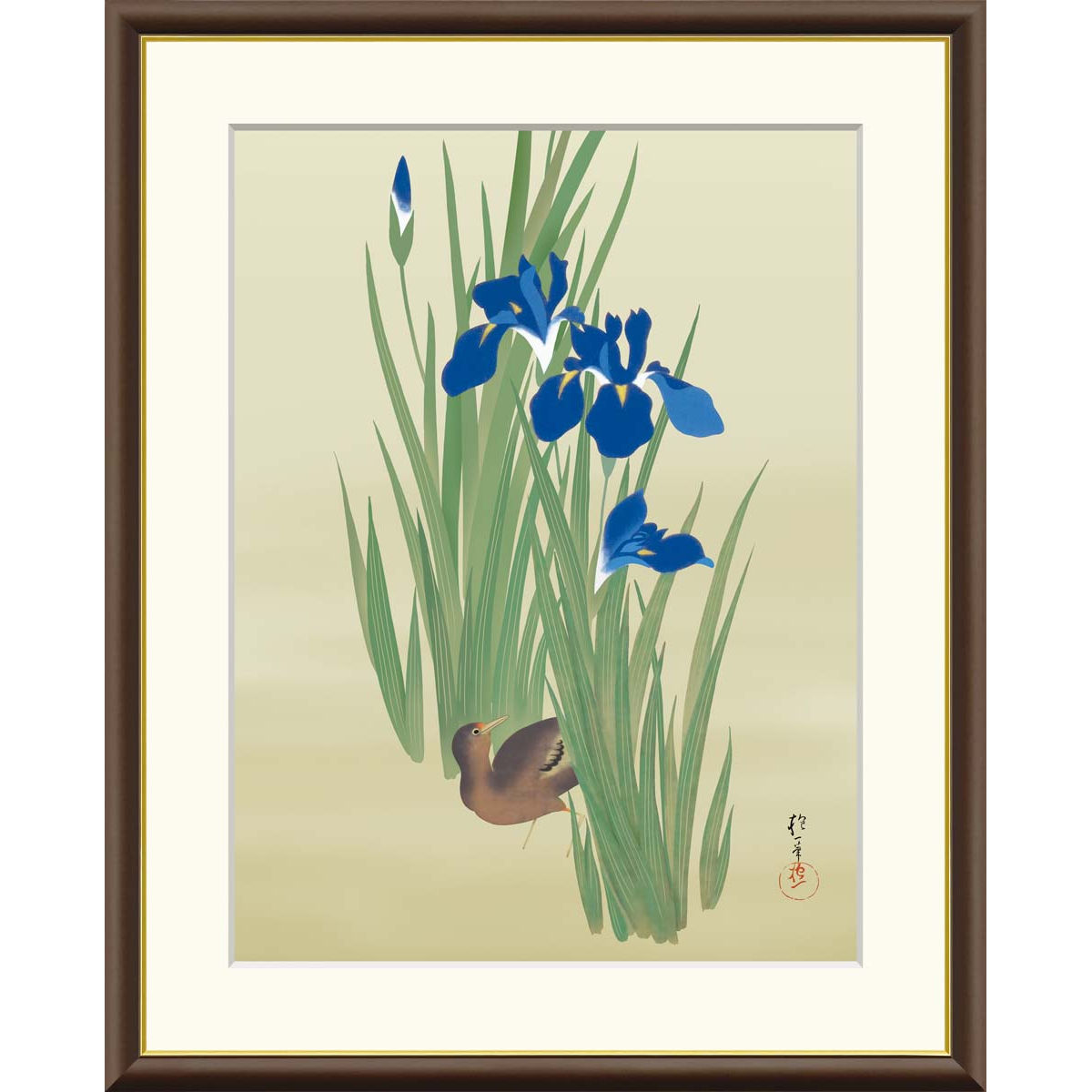 楽天市場】絵画 岡恵子 日本画 『象』 動物 優しい 一点物 美術