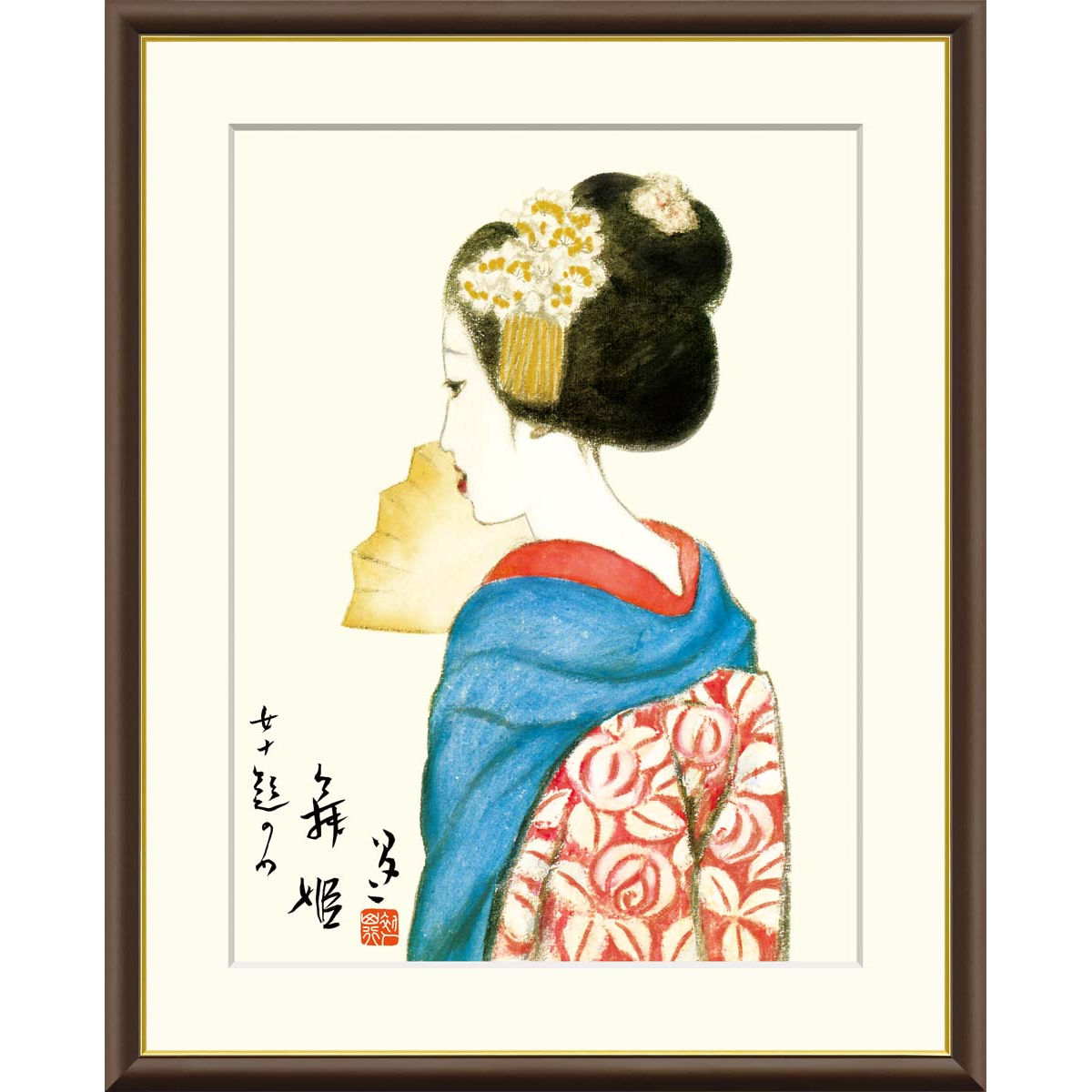 竹久夢二 日本画「姫」 大正の美人画” 竹久 夢二 作『立田姫』を鑑賞する - 私の美術館