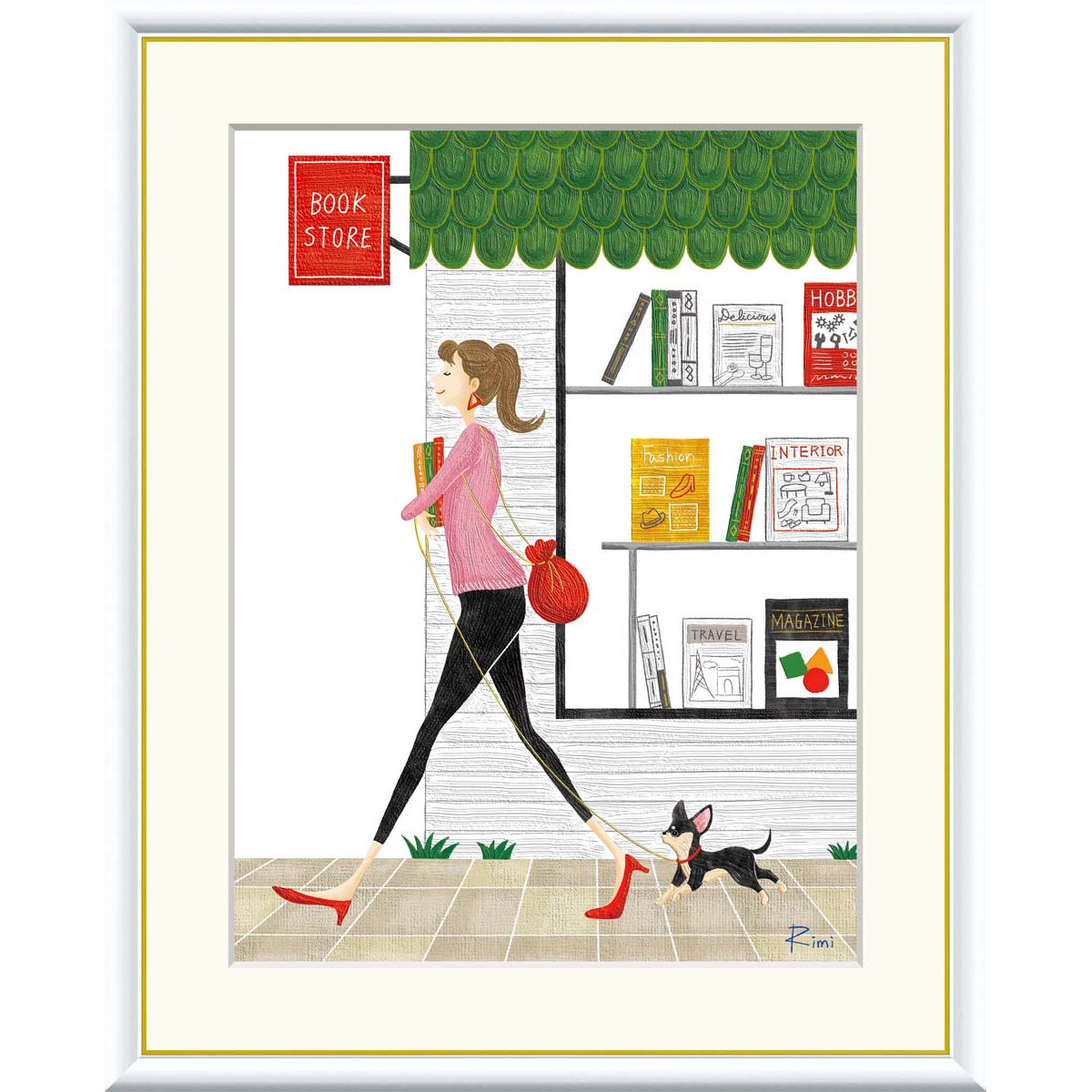 楽天市場】人物画 絵画 女性 花 銅版画 エッチング 山宮律子 「花と女