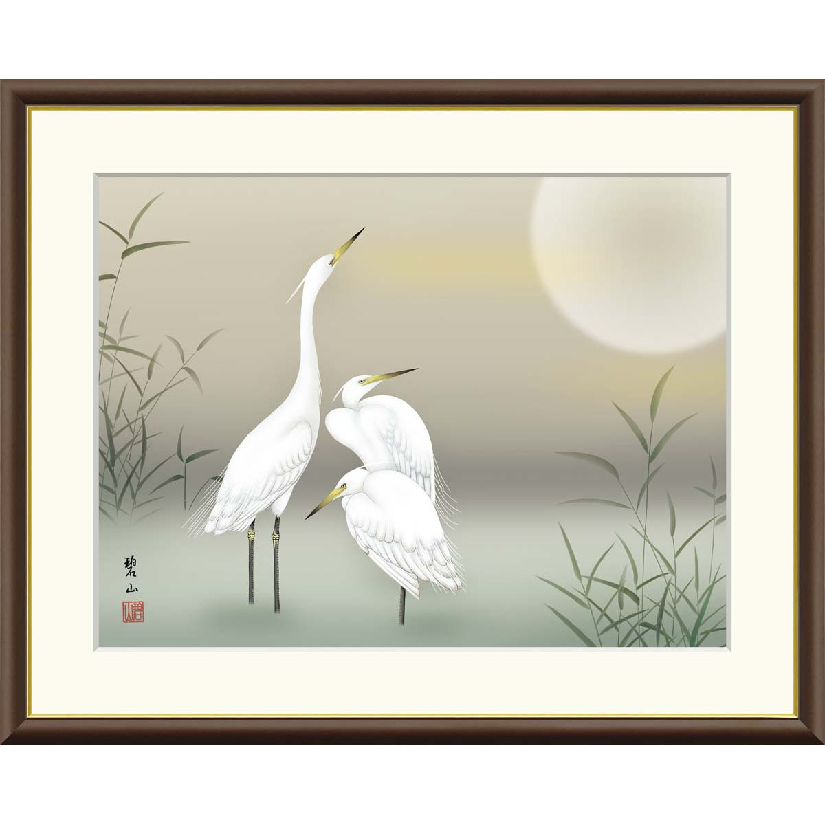 絵画・額縁・版画・松井 友紀恵・新品未使用・花の咲く季節・美術品・インテリア 絵画・額縁・版画・松井 友紀恵・新品未使用・花の咲く季節