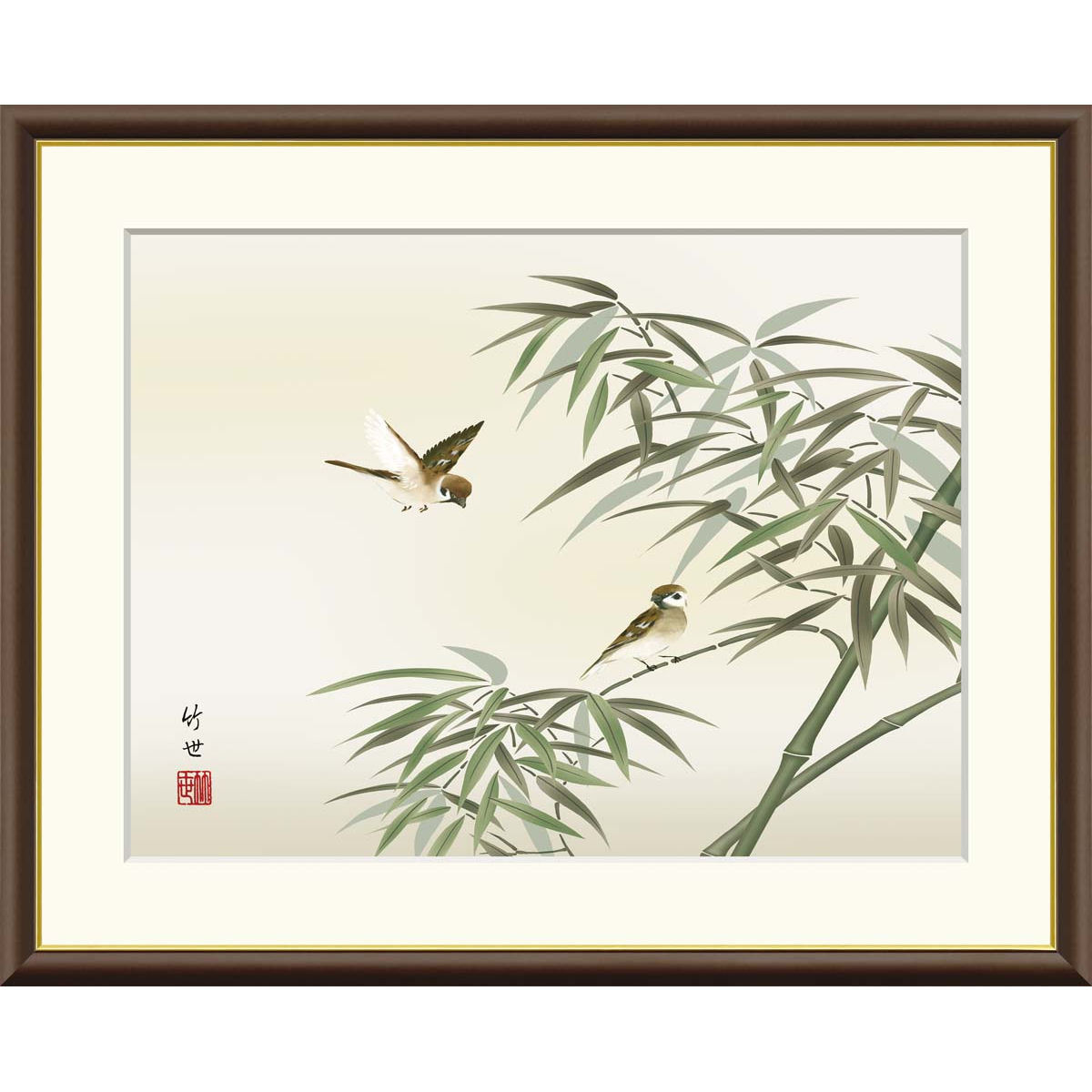 日本画 印有り 白鷺 額装 肉筆 鳥 絵画 楽天市場】絵画 現代日本画 季節の名鳥 白鷺 唐沢碧山 額入り
