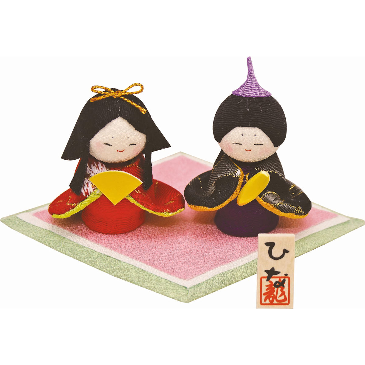 楽天市場】日本製 和風インテリア 雛人形ひな人形 お雛様 貝雛和紙人形