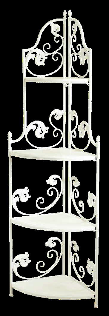 楽天市場】アイアン4段コーナーラック : ユキポート