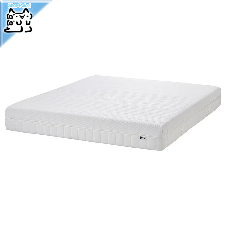 【 IKEA - イケア -】ANNELAND -オンネランド- 変わり種マットレス 低手向かい 高手向かい ふつう 白いこと 140x200 糎  (005.151.41)