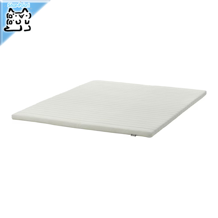 【 IKEA - イケア -】NISSEHOLM -ニッセホルム- マットレストッパー（パッド） ホワイト 160x200 cm クイーンサイズ (105.633.96)