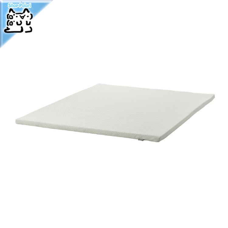 【 IKEA - イケア -】NORDBERGET -ノールドベルゲット- マットレストッパー（パッド） 白いこと 140x200 珊 ダブル大きさ(105.778.12)