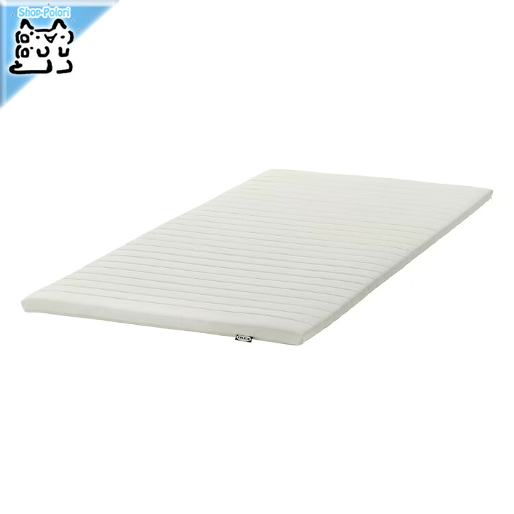 【 IKEA - イケア -】NASFJALLET -ネスフェレット- マットレストッパー（パッド） ホワイト 80x200 cm セミシングルサイズ (205.707.92)｜Shop-Polori 店