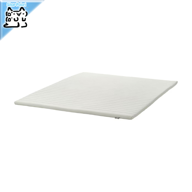 【 IKEA - イケア -】NASFJALLET -ネスフェレット- マットレストッパー（パッド） 白いこと 140x200 珊 ダブル大きさ (905.695.87)