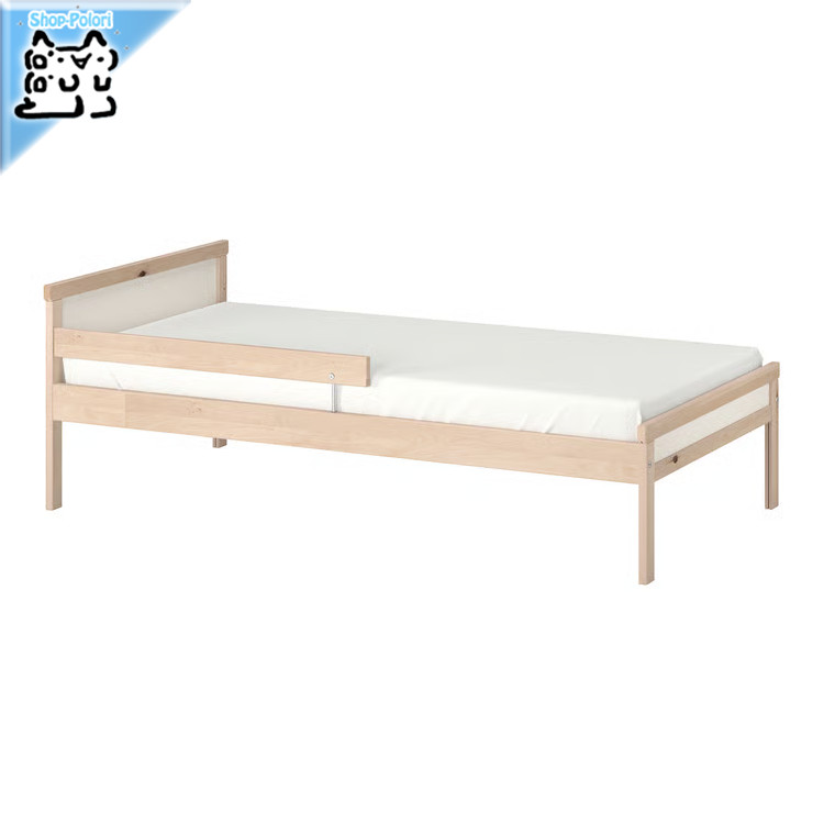【 IKEA - イケア -】SNIGLAR -スニーグラル-  臥榻ひな形とすのこ（組みあわせ） バーチ 70x160 糎 (496.149.36)
