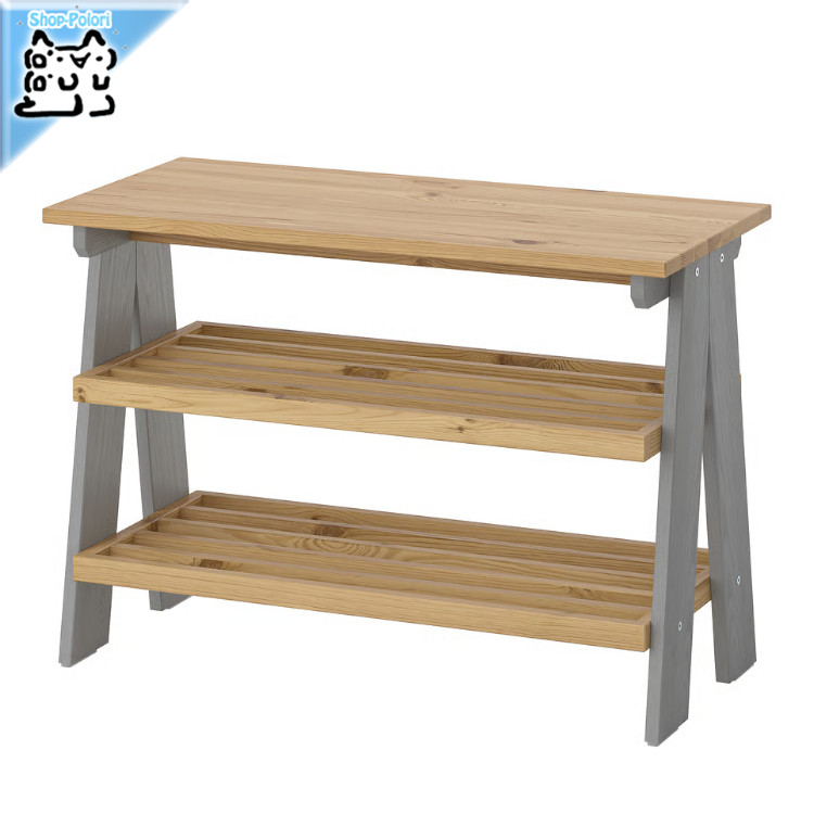 楽天市場】[IKEA/イケア/通販]TJUSIG シューシグ ベンチ 靴収納付き