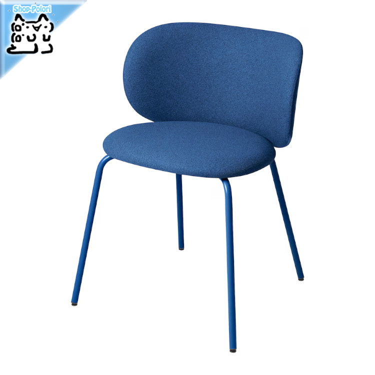 IKEA クリルボー ダークベージュ ブルー ２脚セット KRYLBO クリルボー チェア, トネルード ダークベージュ - IKEA