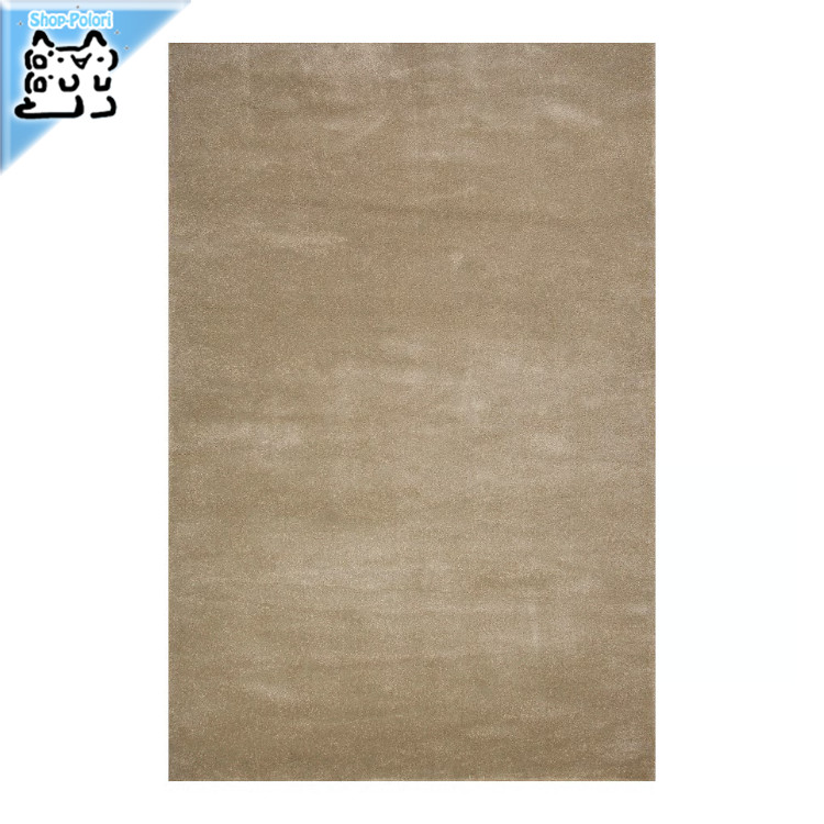 ikea ENGELSBORG エンゲルスボリ ラグ ベージュ ENGELSBORG rug, low pile beige - IKEA