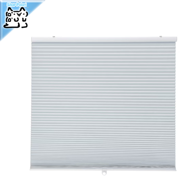 【 IKEA - イケア -】TRIPPEVALS -トリッペヴァルス- 遮光断熱ブラインド ホワイト 80x195 cm (205.065.55)