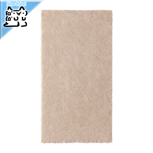 【未使用匿名配送】IKEラグ　ストエンセ　133x195 オフホワイト AP Amazon | IKEA/イケア STOENSE/ストエンセ：ラグ パイル短