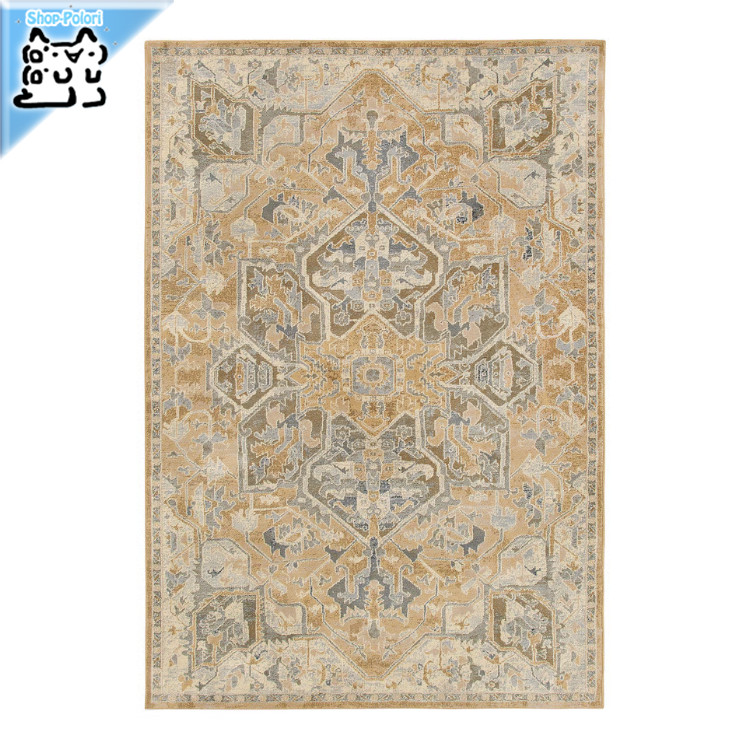 楽天市場】[IKEA/イケア/通販]KLOCKBUSKE クロックブスケ ラグ 平織り