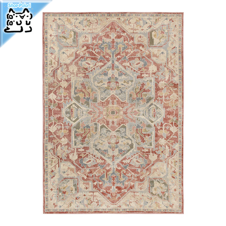 楽天市場】[IKEA/イケア/通販]KLOCKBUSKE クロックブスケ ラグ 平織り