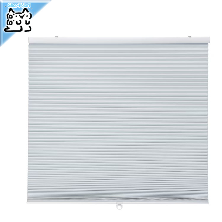 【 IKEA - イケア -】TRIPPEVALS -トリッペヴァルス- 遮光断熱ブラインド ホワイト 120x195 cm (905.065.52)