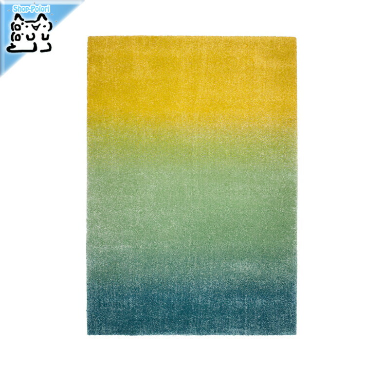 IKEA VINDUM ラグ グリーン　133×180cm VINDUM ヴィンドゥム ラグ パイル長, グリーン, 170x230 cm - IKEA