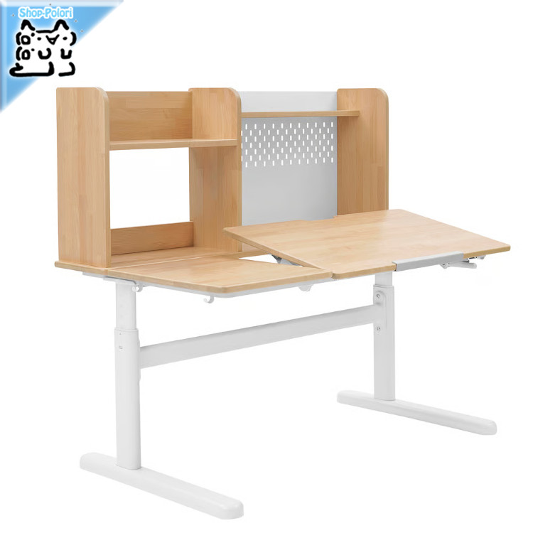 【 IKEA - イケア -】BERGLARKA -ベリレルカ- デスク バーチ無垢材/傾斜式 120x70 cm (294.886.70)｜Shop-Polori 店