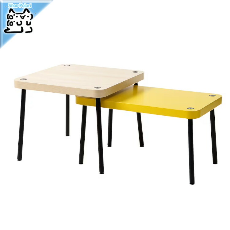 IKEA STOCKHOLM ストックホルム ネストテーブル 2点セット 新品 STOCKHOLM ストックホルム ネストテーブル2点セット