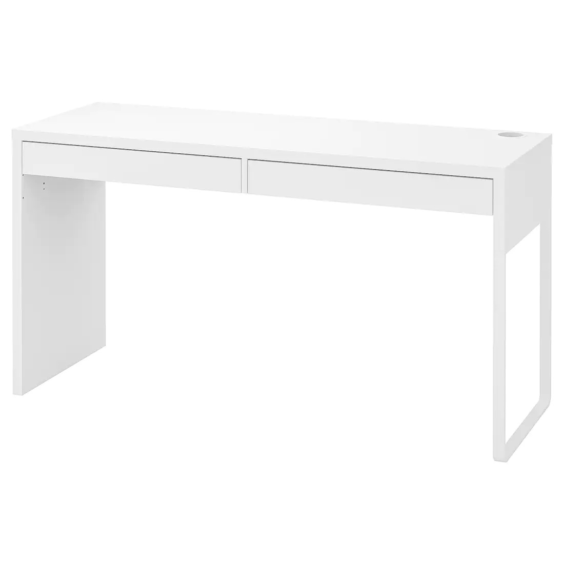 【 IKEA - イケア -】MICKE -ミッケ- 学習机 白いこと 142x50 糎 (403.542.78)
