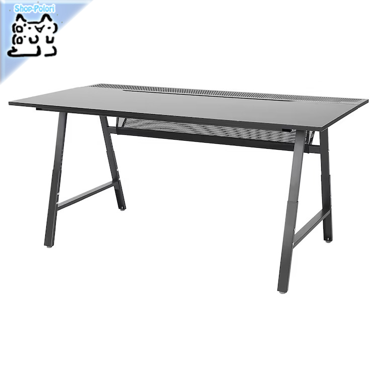 ※直接お渡し※IKEA UPPSPEL ウップスペル ゲーミングデスク　ブラック イケアの新世代ゲーミングデスク「UPPSPEL/ウップスペル」購入