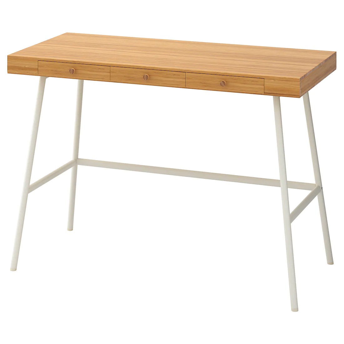IKEA - イケア -】LILLASEN -リルオーセン- 机 デスク 竹 102x49 cm PC 