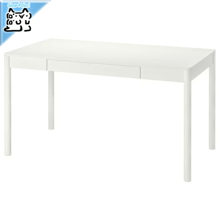 【新品未使用】ikea HAUGA デスク HAUGA ハウガ デスク, ホワイト, 100x45 cm - IKEA